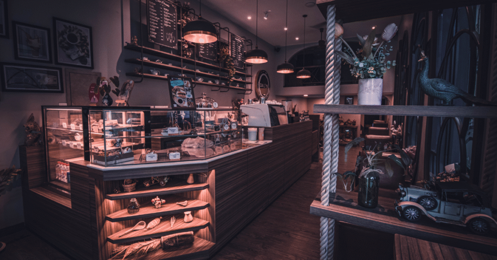 Coffeeshop in Amsterdam