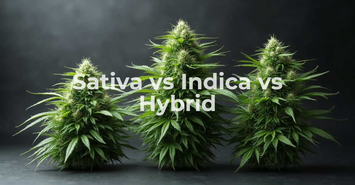 Sativa vs indica vs hybrid